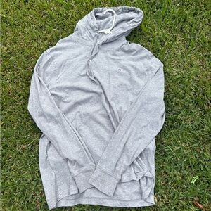 Gray Tommy Hilfiger Hoodie